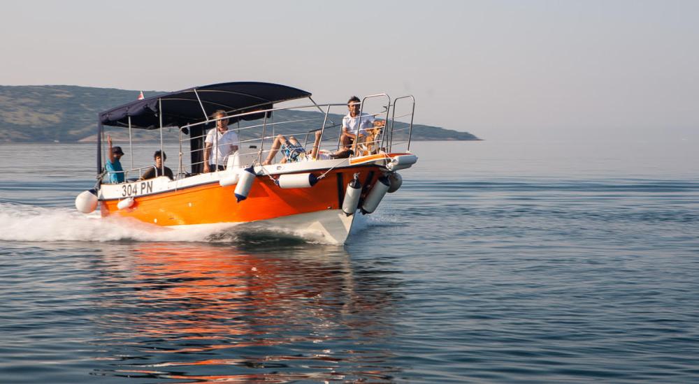 Full-day private boat tour from Punat