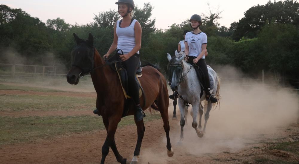 Try horse riding on the island of Krk