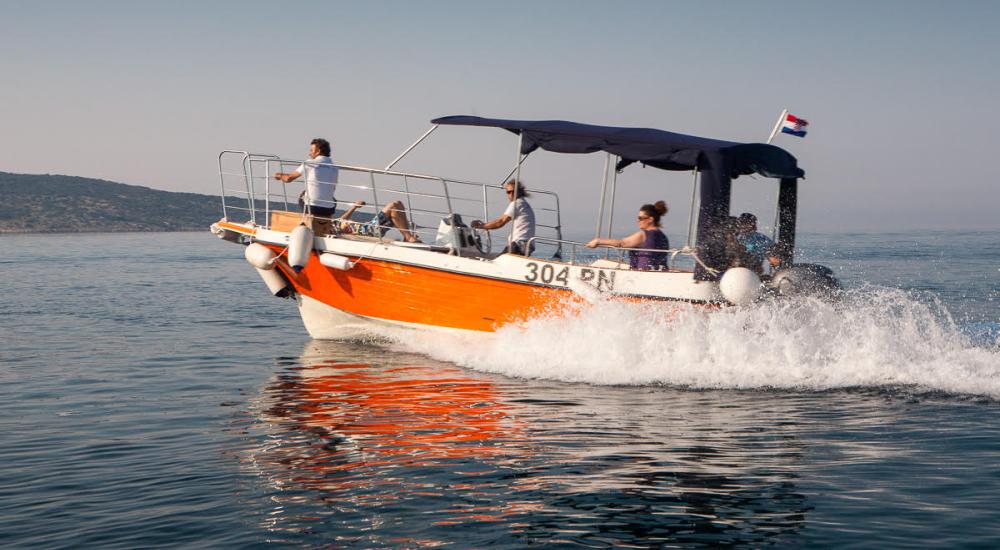 Full-day private boat tour from Punat